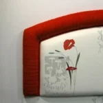 smooth ruched border headboard topline furniture style finish 500